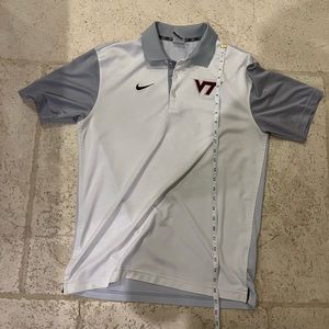 Virginia tech dri-fit polo medium